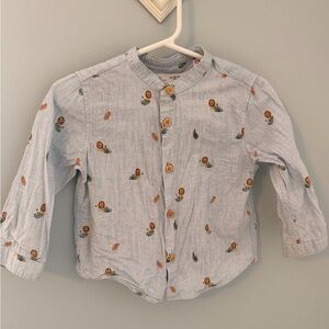 Toddler Zara button up dress shirt